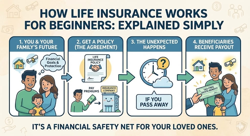 How Life Insurance Works for Beginners Explained Simply