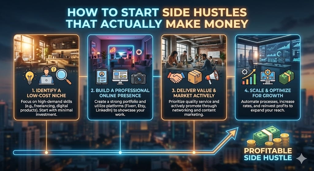 How to Start Side Hustles That Actually Make Money